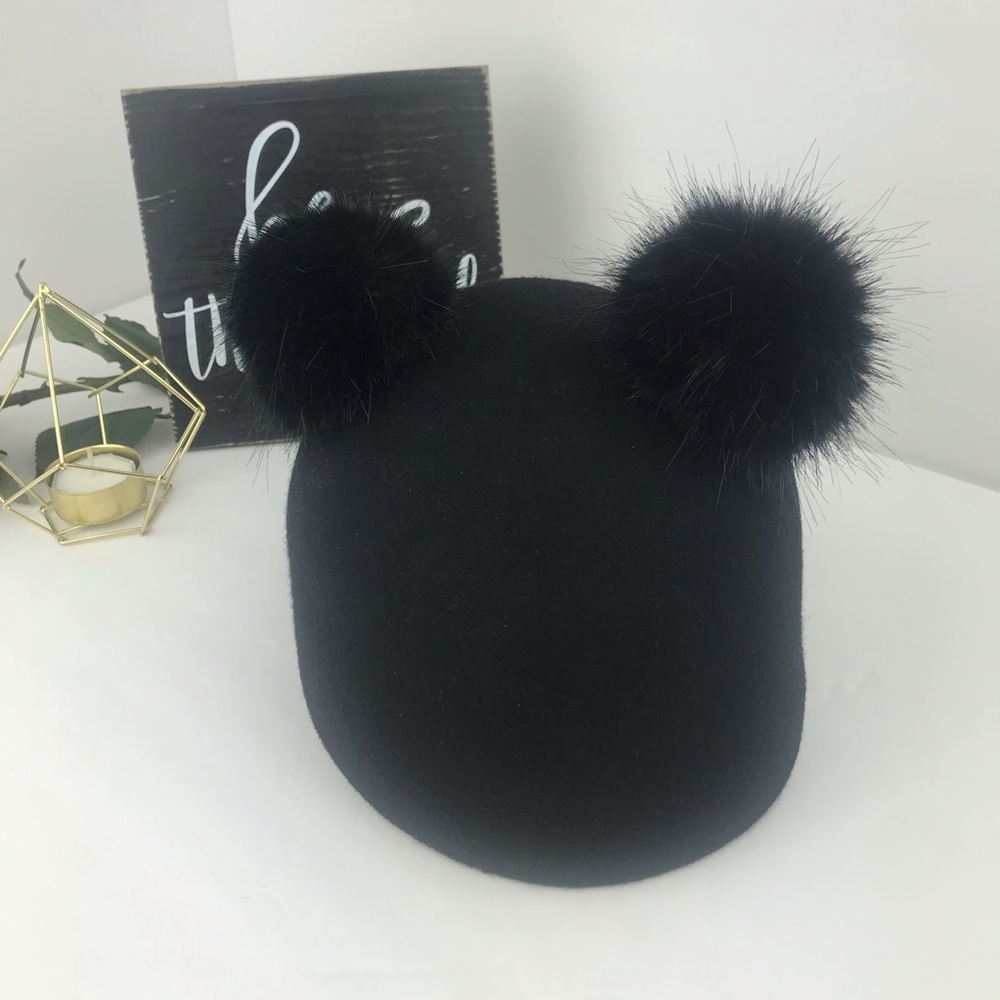 H&M Double Puffball Hat - Picture 12 of 15